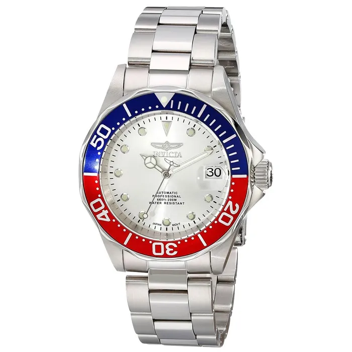 Bracelets Invicta Invicta 17041 Mens Pro Diver Silver Dial Stainless Steel Bracelet Automatic Dive Watch Bracelets Invicta Invicta 17041 Mens Pro Diver Silver Dial Stainless Steel Bracelet Automatic Dive Watch