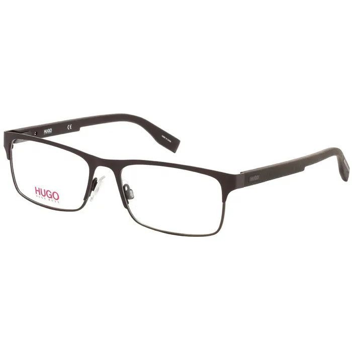 Hugo Mens Eyeglasses Clear Lens Stainless Steel Full Rim Frame HG 0293 04IN 00 Hugo Bracelets