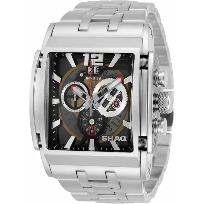Invicta Bracelets Invicta Mens Quartz Watch Shaq Chronograph Silver Tone Steel Bracelet 33734 Invicta Bracelets Invicta Mens Quartz Watch Shaq Chronograph Silver Tone Steel Bracelet 33734