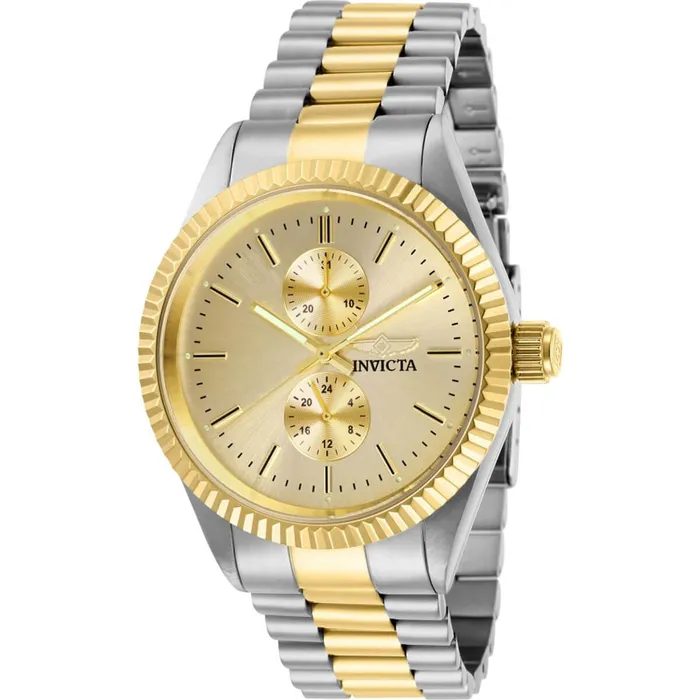 Invicta Bracelets Invicta Mens Quartz Watch Specialty Champagne Dial Two Tone Bracelet 29425 Invicta Bracelets Invicta Mens Quartz Watch Specialty Champagne Dial Two Tone Bracelet 29425