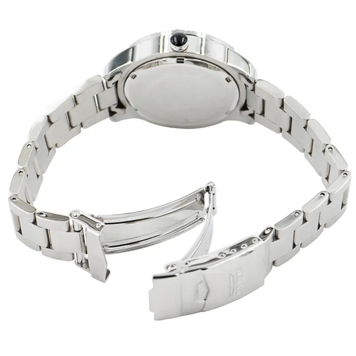 Invicta Invicta Womens Chronograph Watch Angel Black Dial Silver Tone Bracelet 27461 Bracelets Invicta Invicta Womens Chronograph Watch Angel Black Dial Silver Tone Bracelet 27461 Bracelets