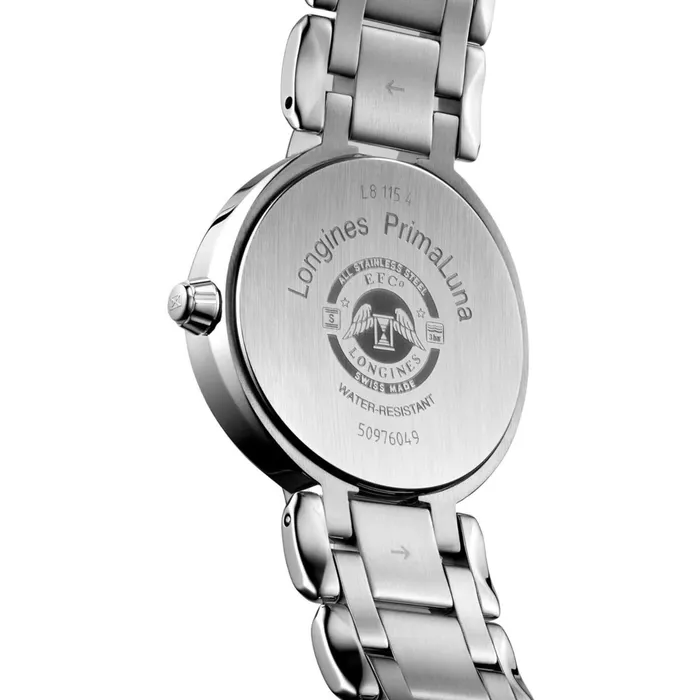 Longines Bracelets Longines Womens Watch Primaluna Quartz Moon Phase Silver Tone Bracelet L81154676 Longines Bracelets Longines Womens Watch Primaluna Quartz Moon Phase Silver Tone Bracelet L81154676