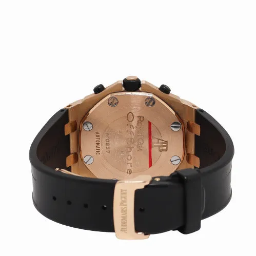 Audemars Piguet Mens Royal Oak Offshore Rose Gold 42mm Anthracite Chronograph Dial Watch Reference 25940OKOOD002CA02 Happy Jewelers Watches