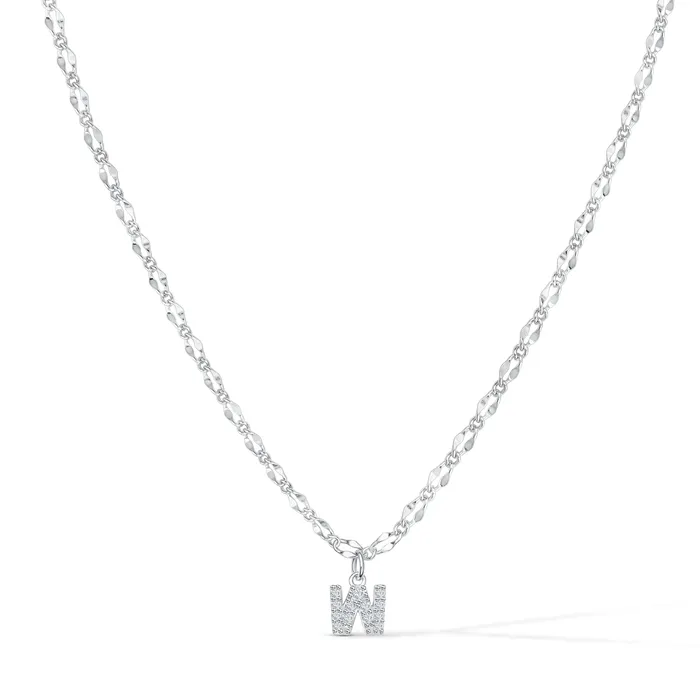 Vivamacity Necklaces Diamond Initial Choker