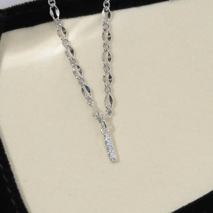 Vivamacity Necklaces Diamond Initial Choker