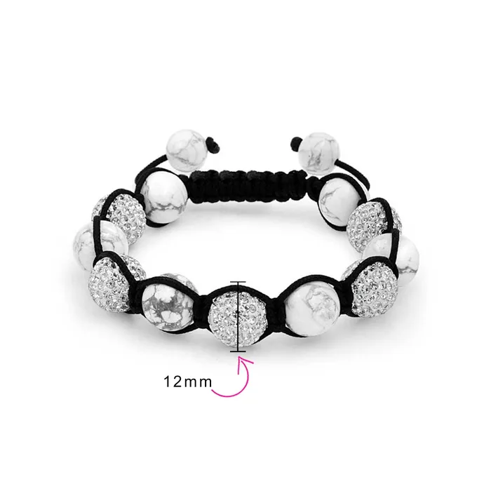 BlingJewelry Wholesale Bracelets Black Navy Blue Gold Tone Bead Strand Bracelet with Pave Crystal Ball for Men