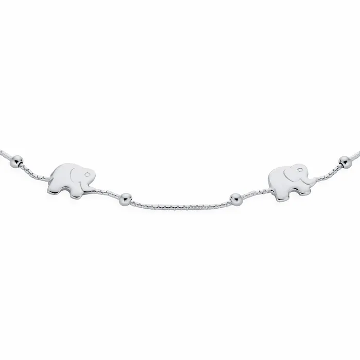 BlingJewelry Wholesale Bracelets Five Multi ZOO Animal Lucky Beads Elephant Charms Anklet Ankle Bracelet Silver 910 Inch BlingJewelry Wholesale Bracelets Five Multi ZOO Animal Lucky Beads Elephant Charms Anklet Ankle Bracelet Silver 910 Inch
