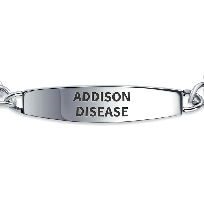 Bracelets BlingJewelry Wholesale Medical ID Bracelet Miami Cuban Link Chain Silver Tone Stainless Steel 758 Inch