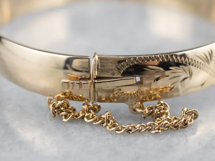 Bracelets Market Square Jewelers Vintage Engraved Gold Bangle Bracelet Bracelets Market Square Jewelers Vintage Engraved Gold Bangle Bracelet