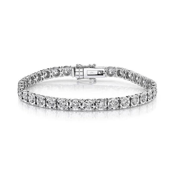 Bracelets Shy Creation Shy Creation Diamond Tennis Bracelet 450 CT