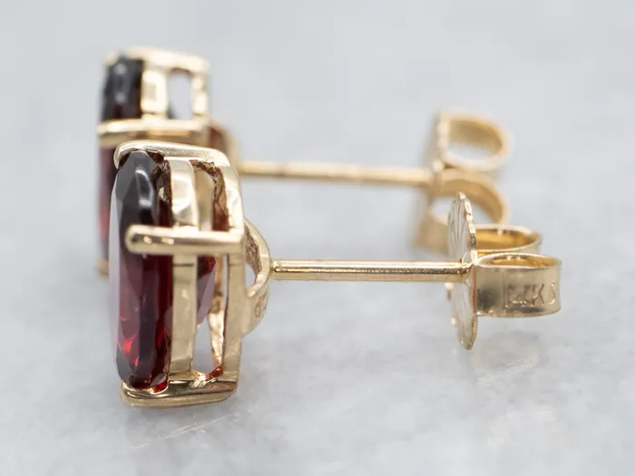 Market Square Jewelers Earrings Garnet Stud Earrings Market Square Jewelers Earrings Garnet Stud Earrings