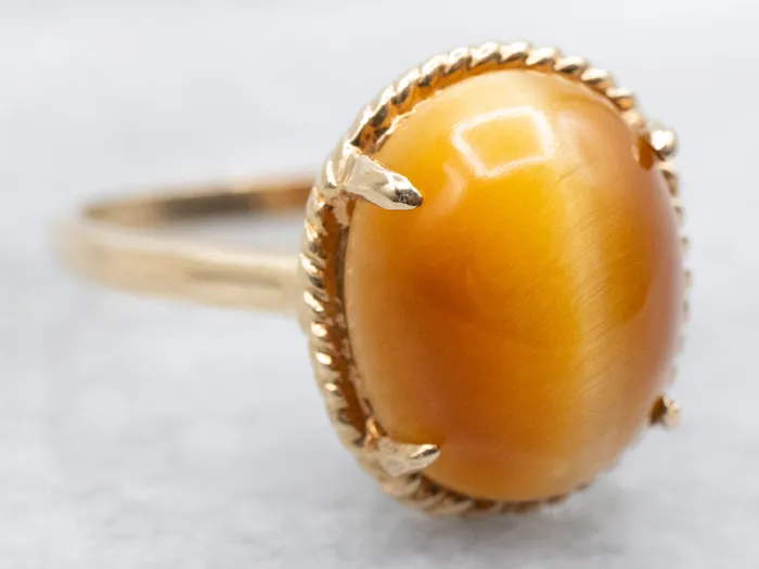 Tigers Eye Solitaire Ring Market Square Jewelers Rings Tigers Eye Solitaire Ring Market Square Jewelers Rings