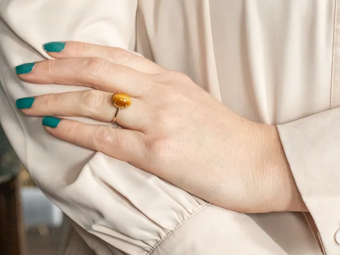 Tigers Eye Solitaire Ring Market Square Jewelers Rings Tigers Eye Solitaire Ring Market Square Jewelers Rings