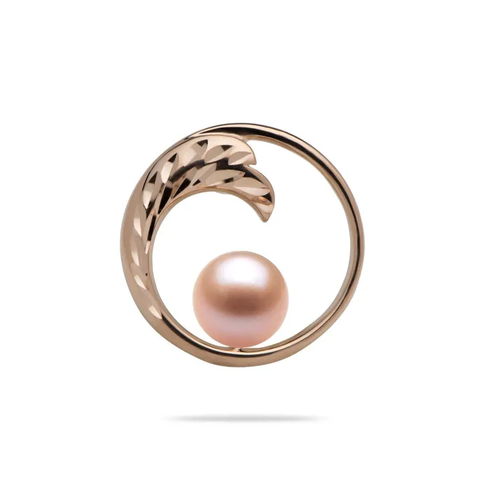 Necklaces PickAPearl Pick A Pearl Nalu Pendant in Rose Gold 18mm